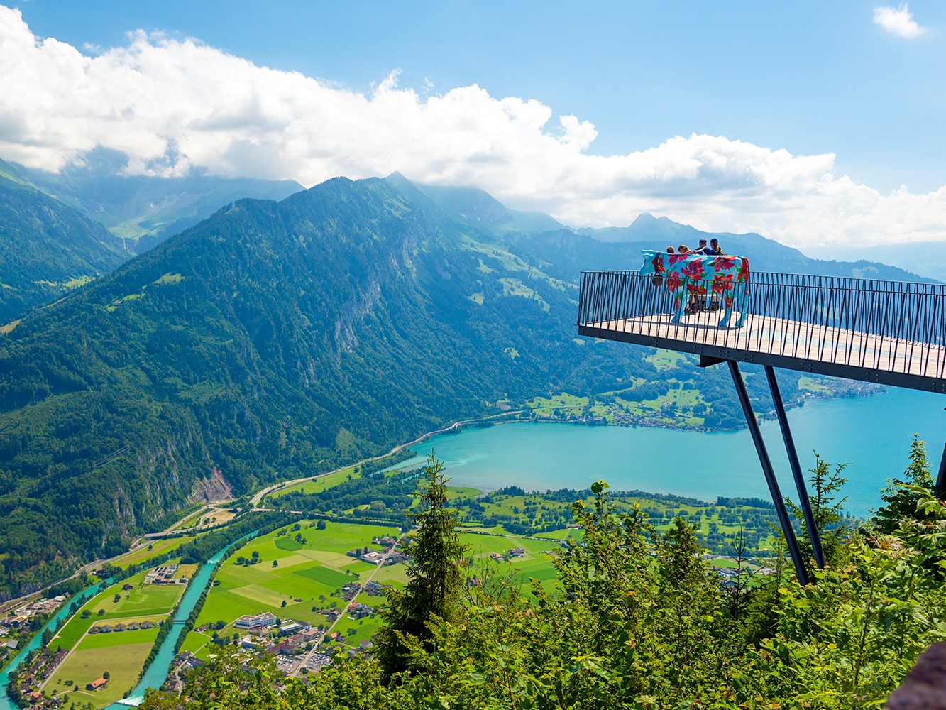  Harder Kulm top of Interlaken