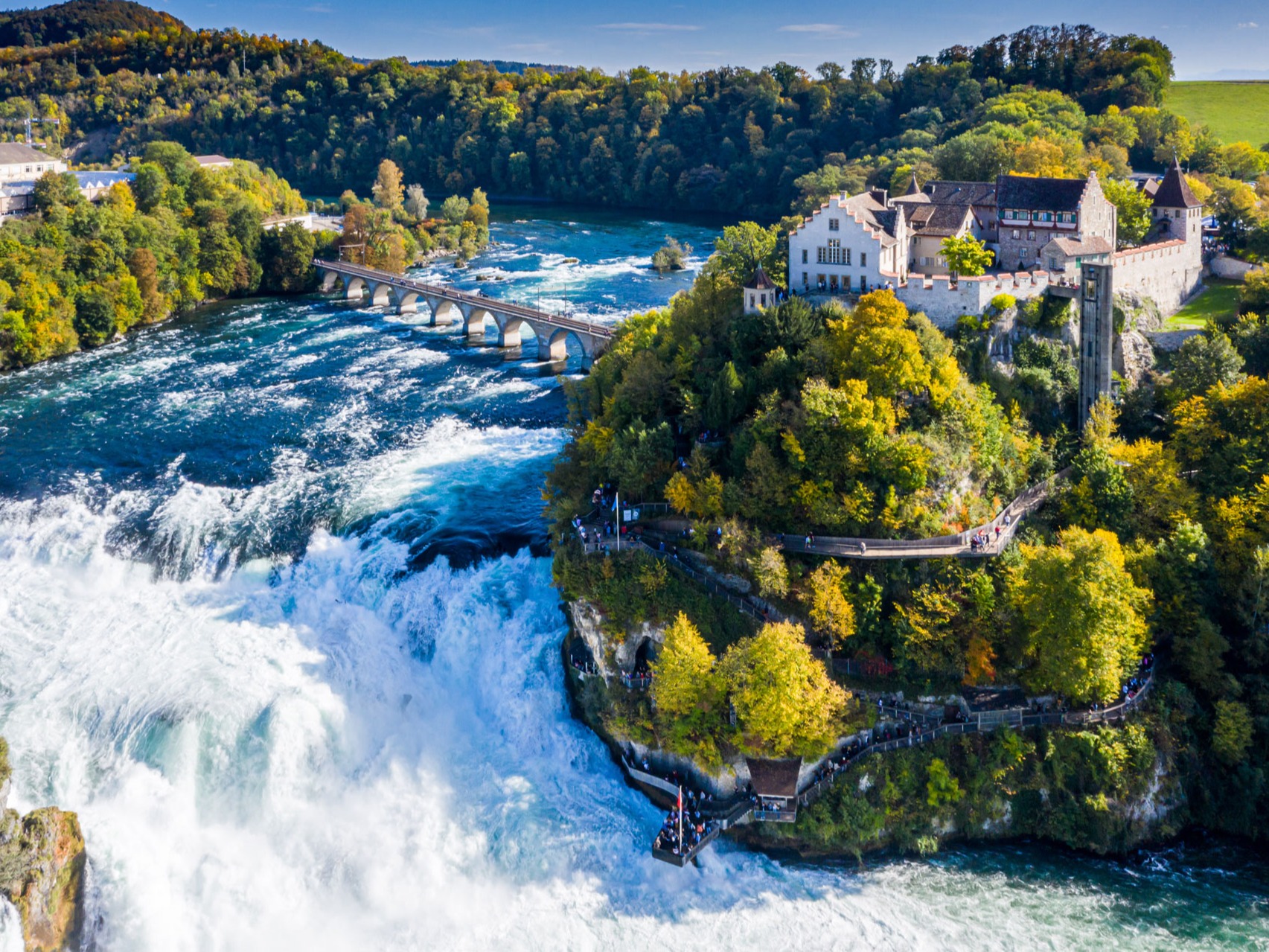 Schaffhausen the Rhine Falls